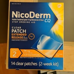 NicoDerm 14 mg Clear Patches
